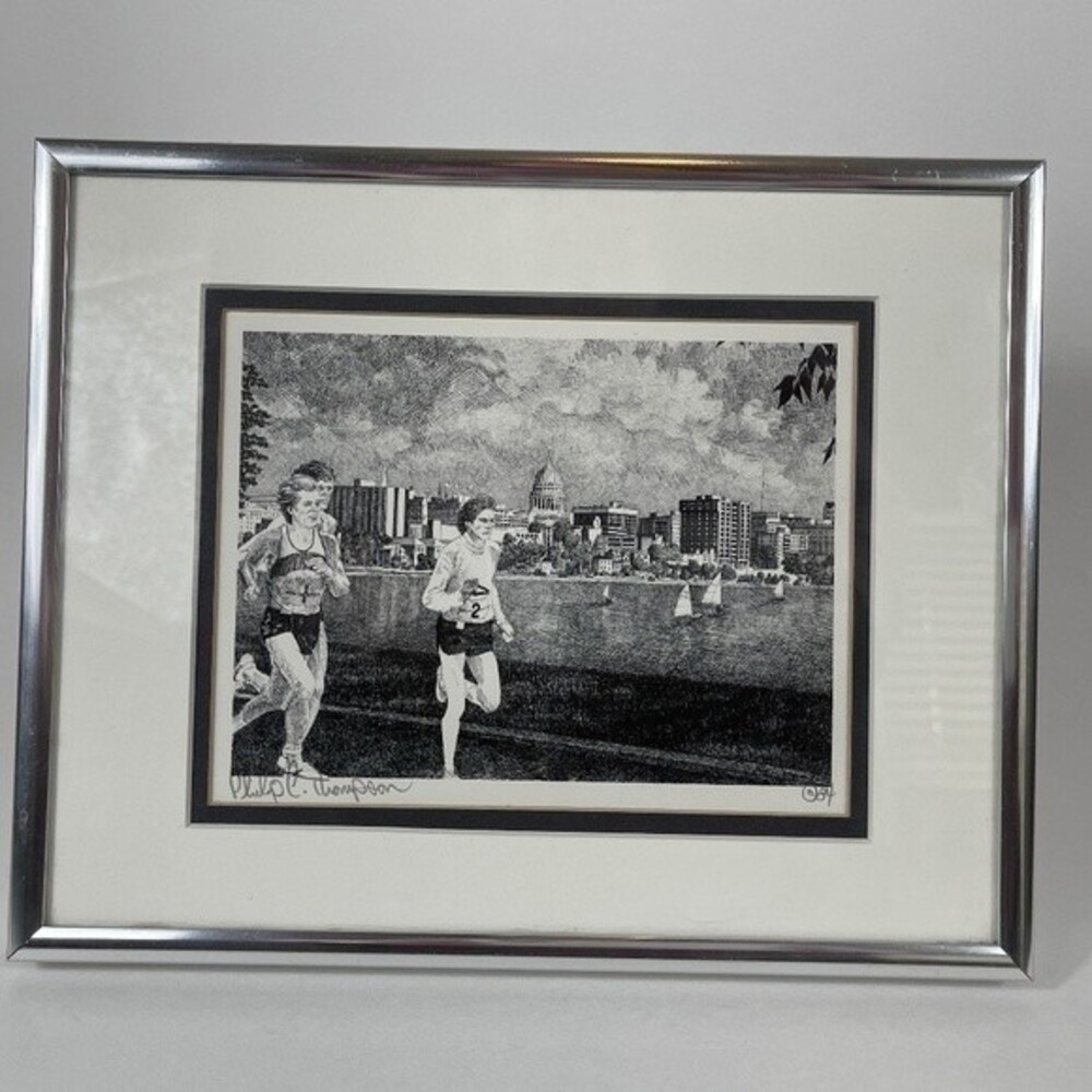 US Capital Washington DC Park Framed Signed Print picture by Philip Thompson